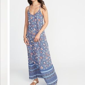 Printed Boho Maxi Dress